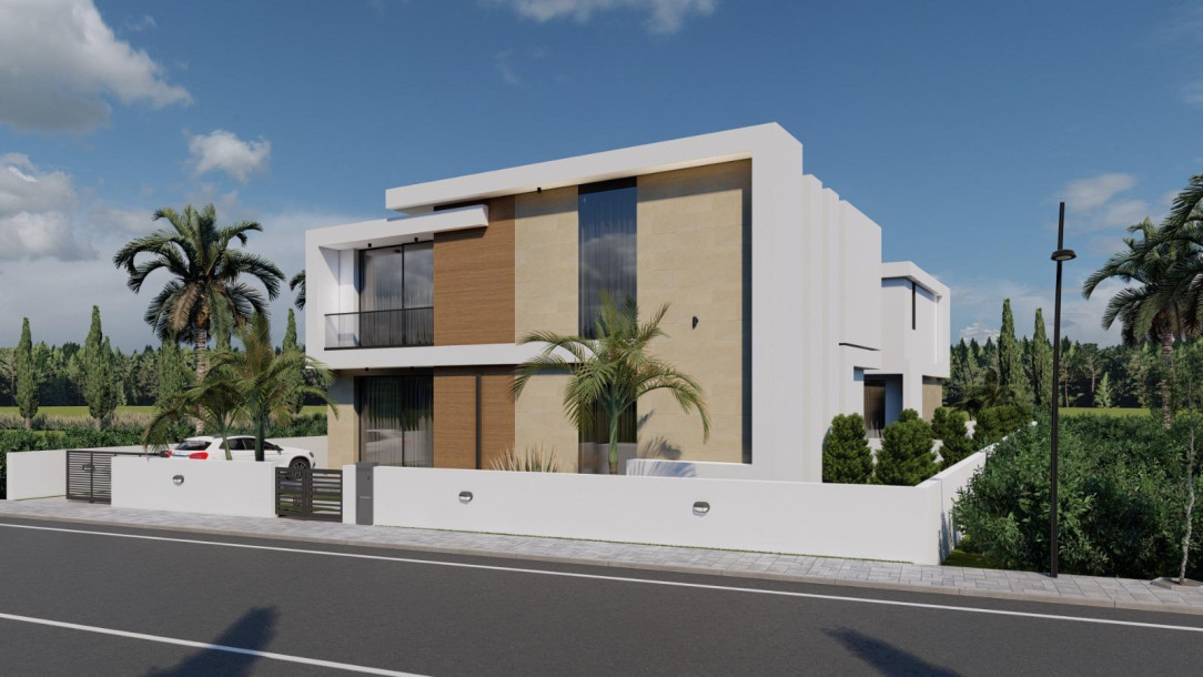 Fully Detached 3+1 Villa for Sale in the Project Phase in Batıkent Region!-1