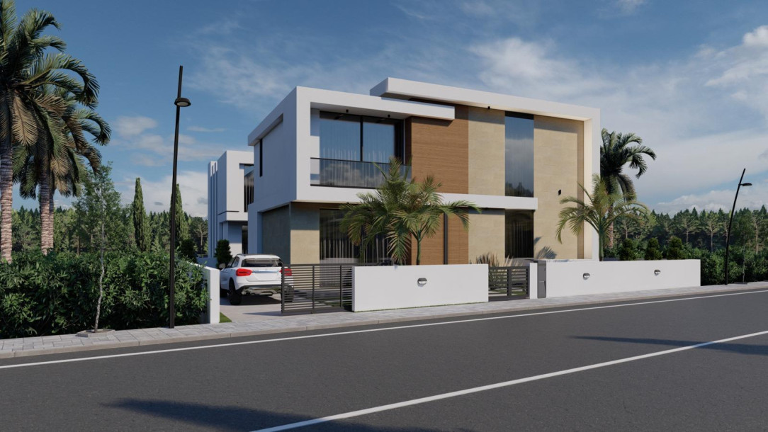 Fully Detached 3+1 Villa for Sale in the Project Phase in Batıkent Region!-2