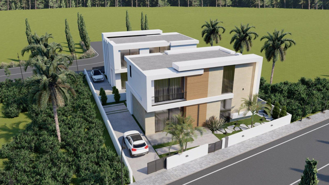 Fully Detached 3+1 Villa for Sale in the Project Phase in Batıkent Region!-8