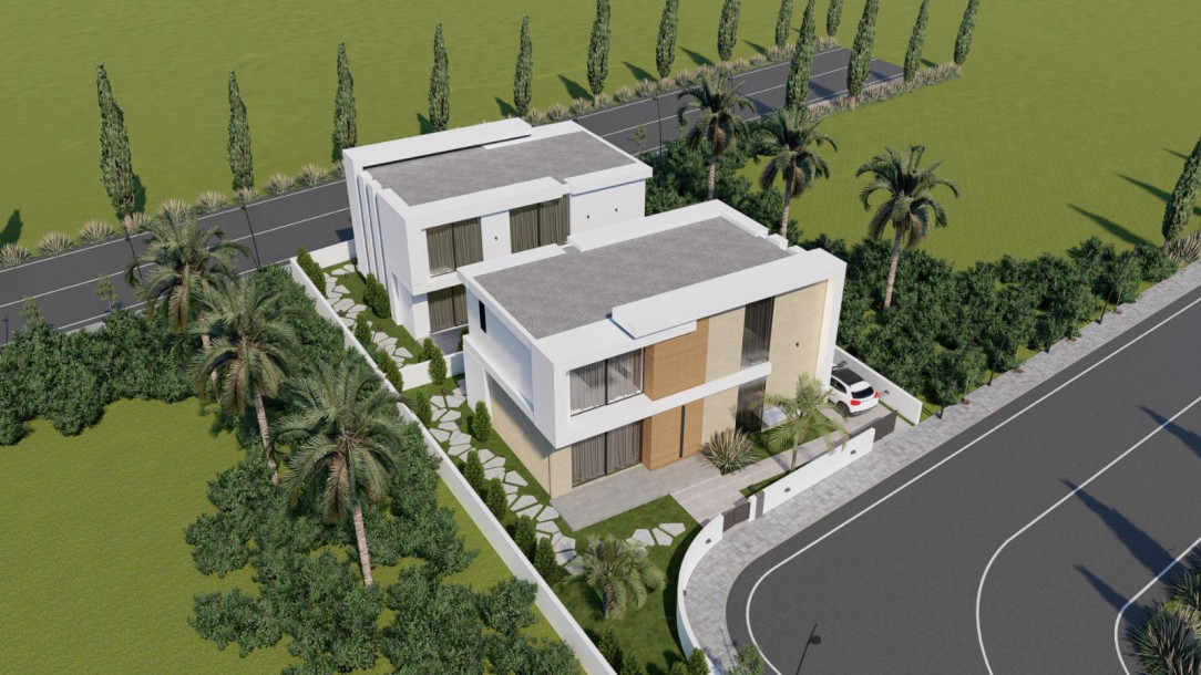 Fully Detached 3+1 Villa for Sale in the Project Phase in Batıkent Region!-7