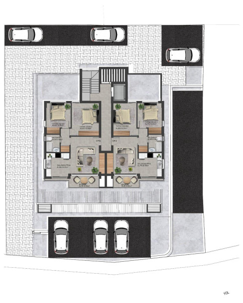 Commercial 1+1 Unit for Sale in the Yenişehir Area – Off-Plan Project, Delivery in June 2026-3