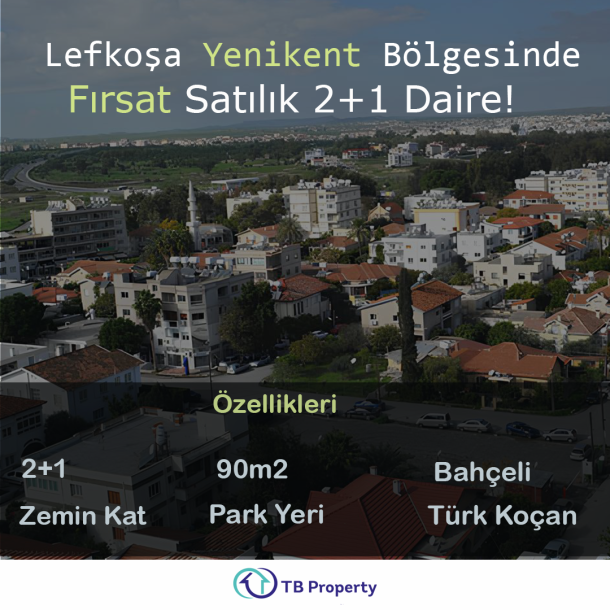 2+1 Opportunity Flat in Nicosia Yenikent Region!-2