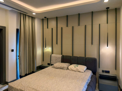 Satılık 4+1  Oyun odası , Sinema odası , özel fitness ve Sauna ,  terasta yaşam alanı Süper Lüks Villa – Girne Ozanköy–